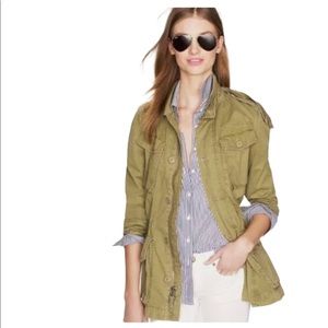 J. Crew Boyfriend Fatigue Military Jacket